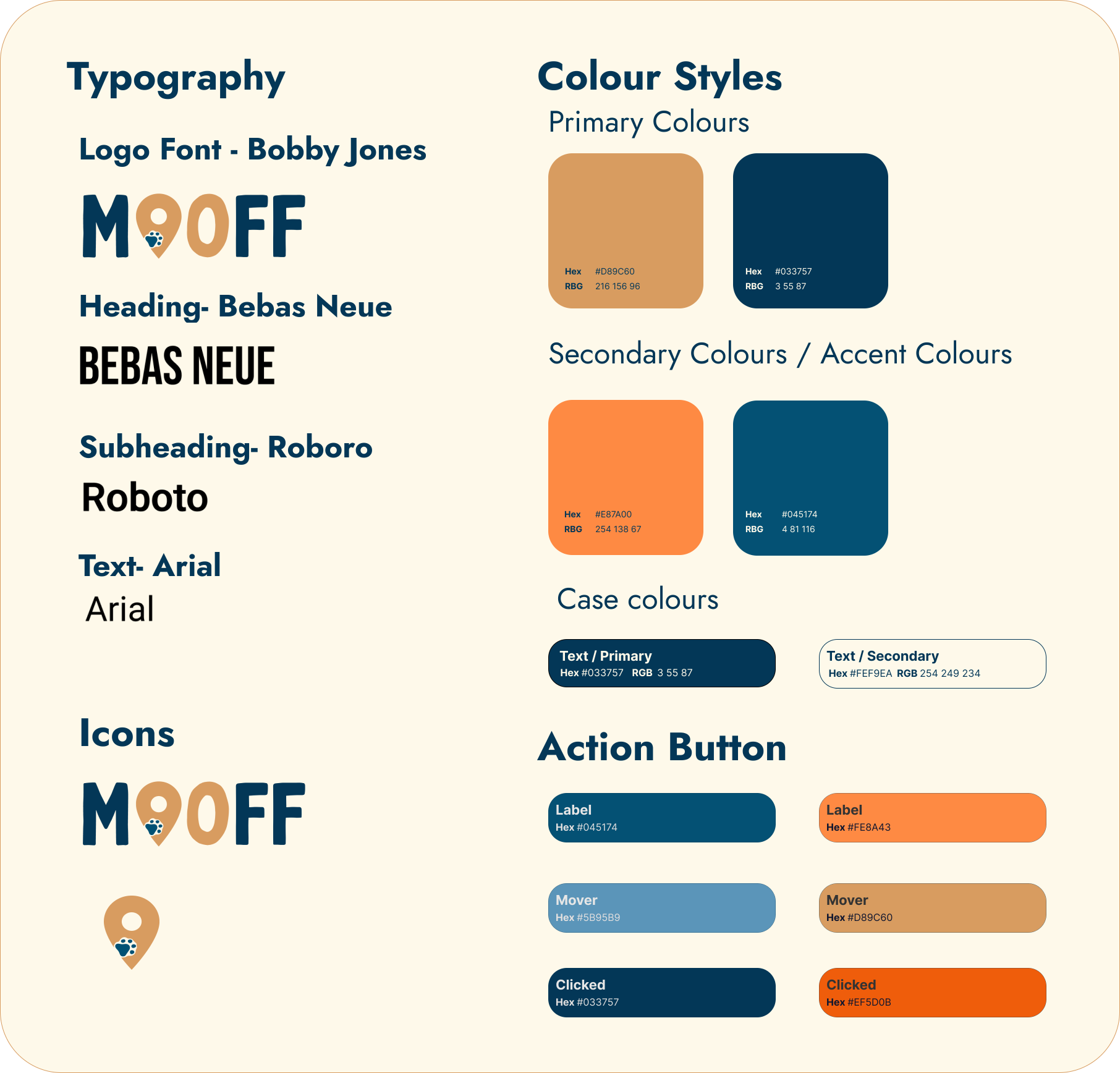 Mooff styleguide
